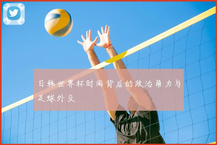 日韩世界杯时间背后的政治角力与足球外交